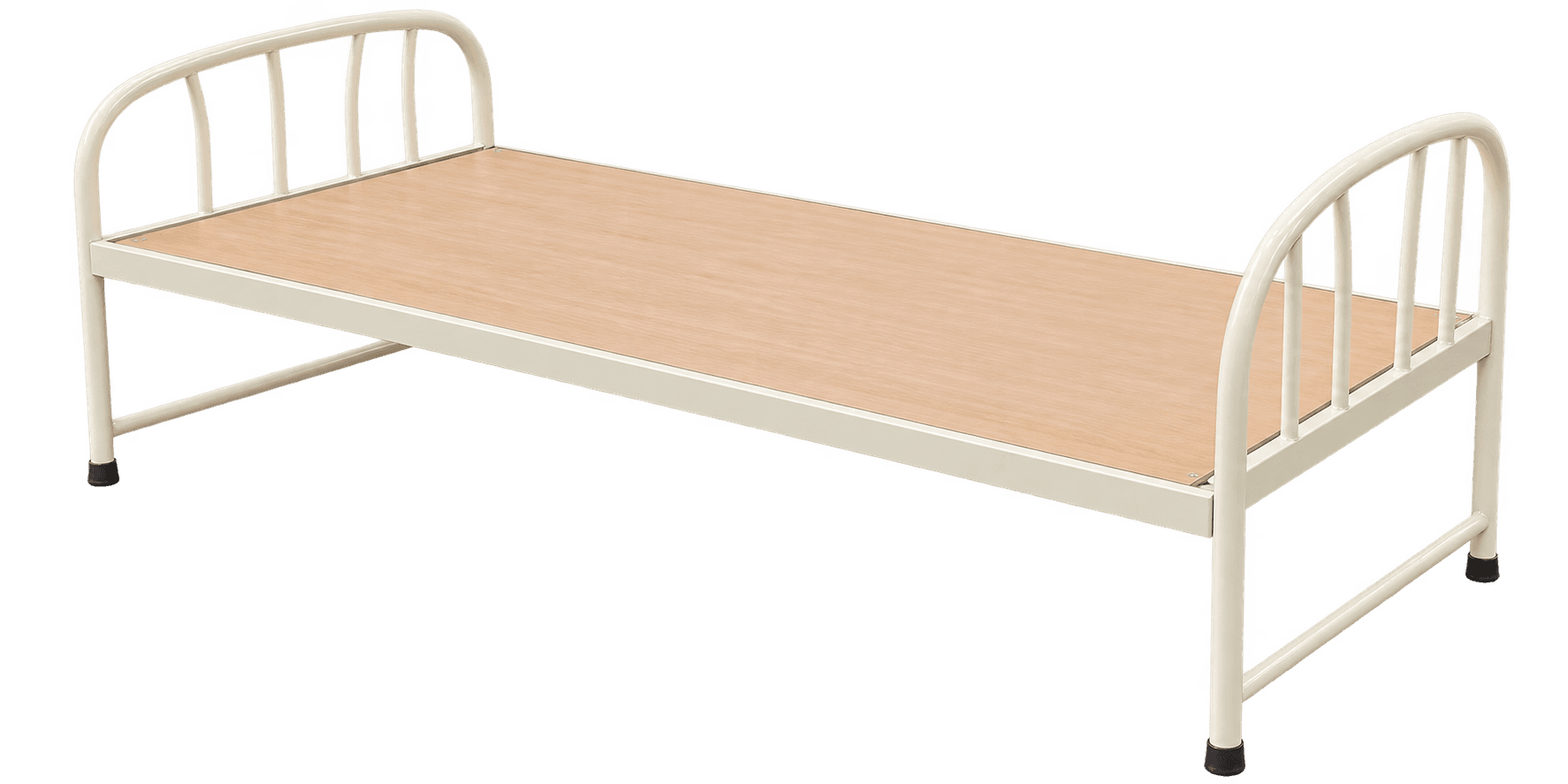 Tubular Spindle Single Metal Bed